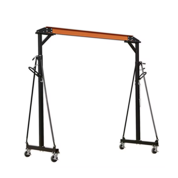 Small Mini Gantry Crane 0.5/1Ton | Adjustable Height Portable Mobile Lifting