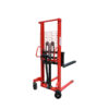 2 Ton Manual Hydraulic Stacker Thickened Steel Hand Lift Stacking Truck