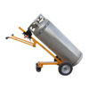 4 wheel gas cylinder trolley oxygen acetylene steel cylinder transport cart 500KG