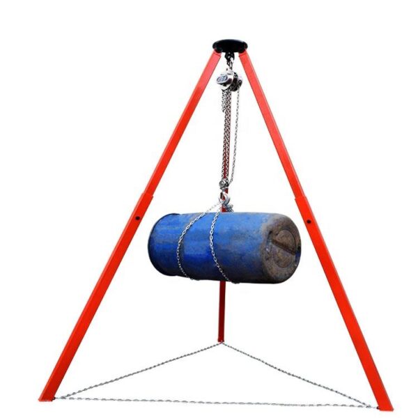 Lifting Tripod with Hand Winch for Rescue & Lifting Operations