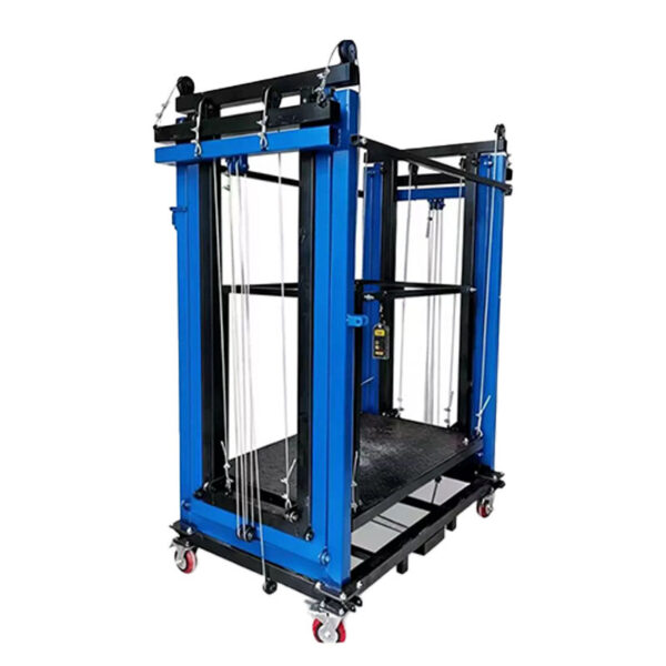 Remote-controlled Hydraulic Wall-mounted Lifting Platform | Automatic Lifting Device Equipped