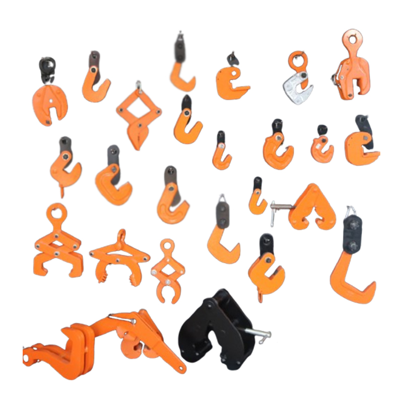 Alloy Steel Rail Lifting Clamp Heavy Duty Steel Structure Rail Grab Hoist Lifting Clamp