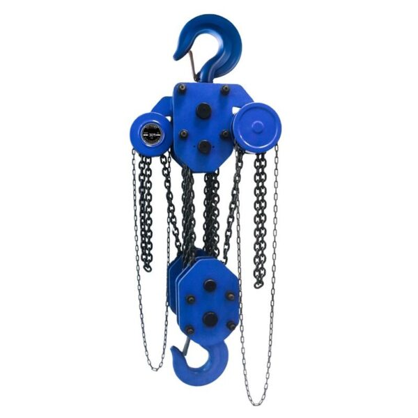 Heavy Duty 30Ton Manual Hoist | Double Safety Chain Round Crane Hoist