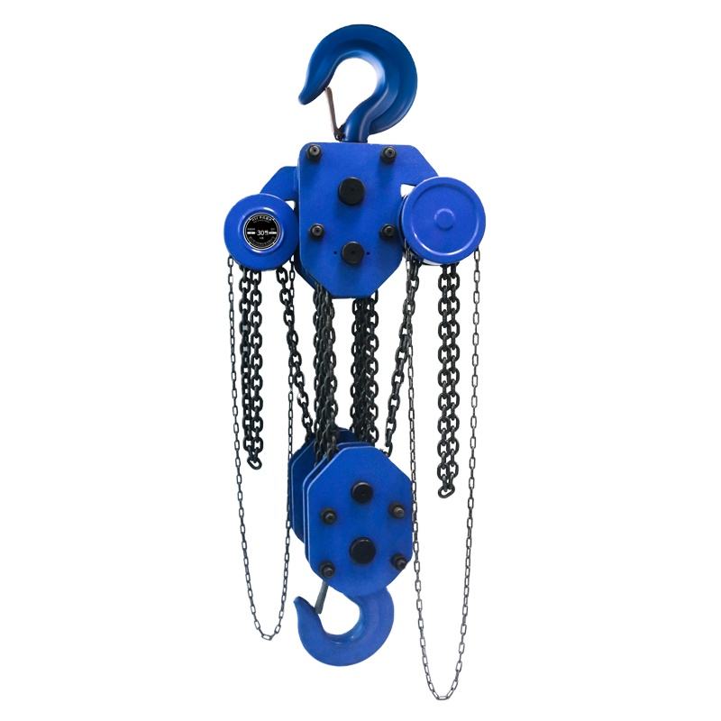 Heavy Duty 30Ton Manual Hoist | Double Safety Chain Round Crane Hoist