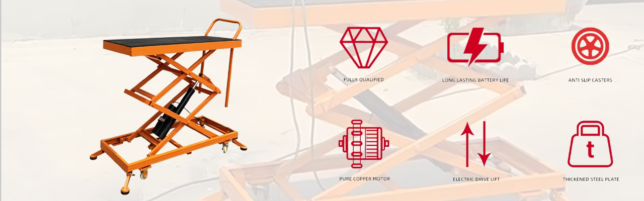 Electric Mobile Lift Platform, Mobile Electric Lift Table, Industrial Warehouse Lifting Equipment