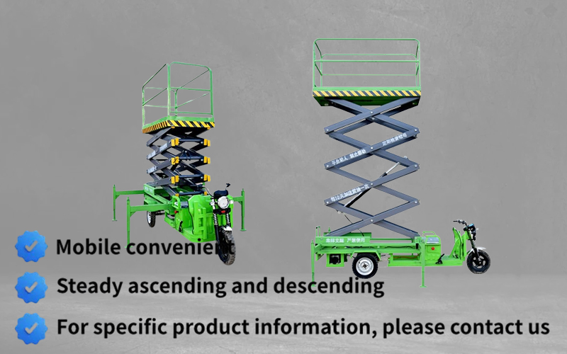 Electric Three-Wheeled Lifting Platform for Factory Warehouse Material Handling