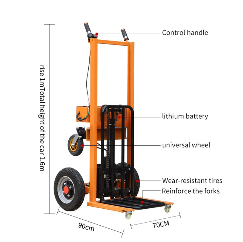 Electric handling truck