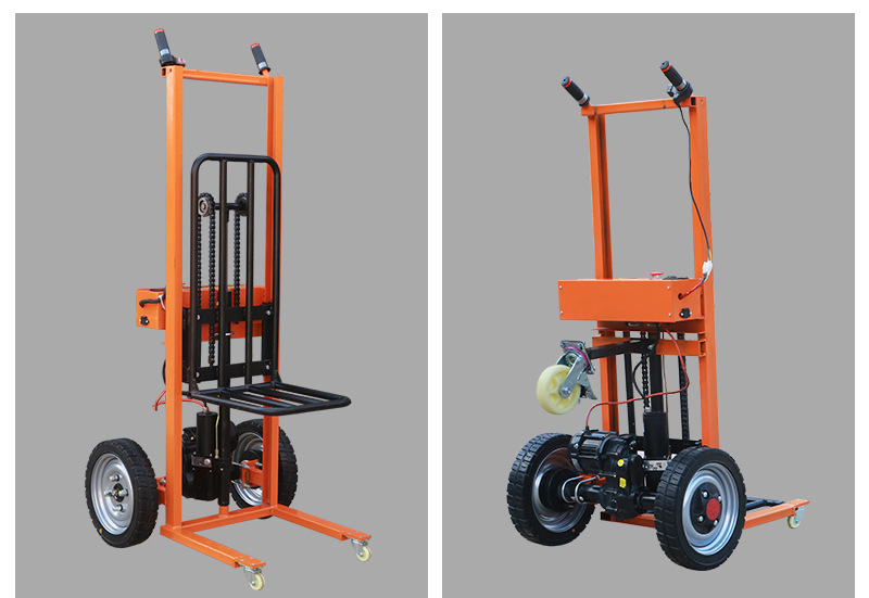 semi electric pallet stacker