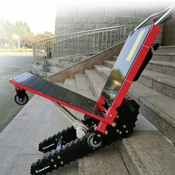 Electric Tracked Stair Climber Silent Stair Climbing Hand Truck for Appliance Moving