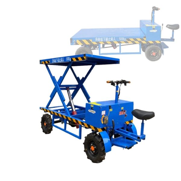 Heavy Duty 500kg Electric Flatbed Pallet Truck Built for Tough Work Environments