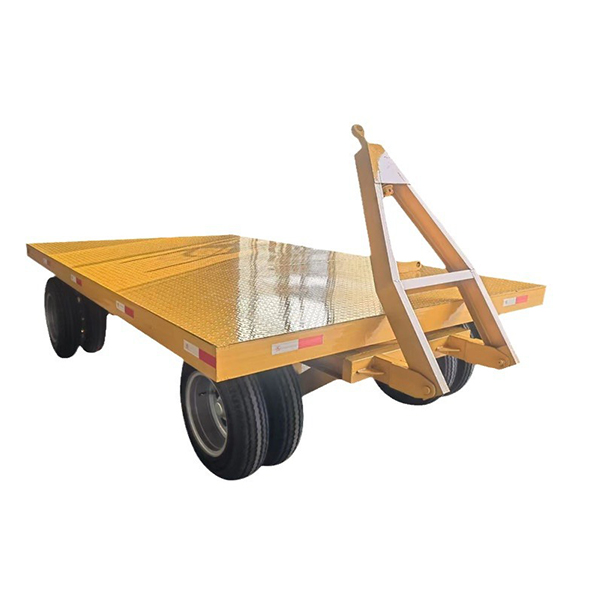Forklift-Towed-Flatbed-Trailer