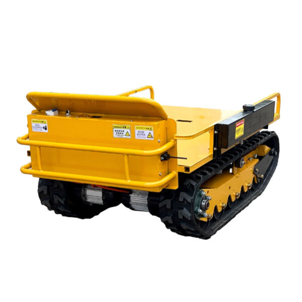 Mini Tracked Transport Vehicle 2000KG Load | CE Certified All-Terrain for Industrial Use