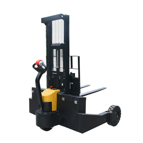 1.5-2 Ton Rough Terrain Stacker Forklift | AC Powered, Solid Tire, 1.6-3.5m Lift for Indoor