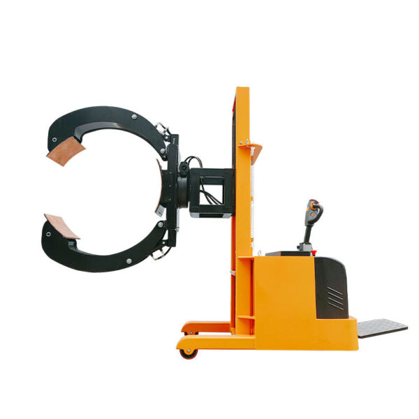 Electric Pallet Stacker Forklift 800kg-2000kg | Lead-Acid Battery, Solid Tires, Two-Stage Mast