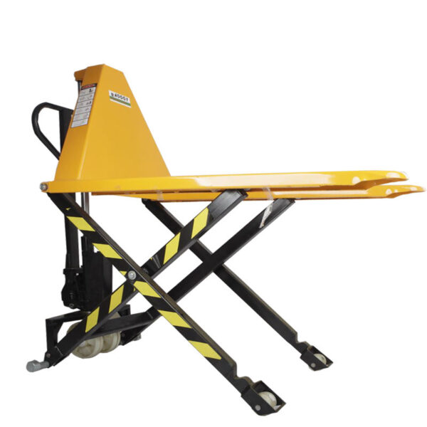 1Ton Hydraulic Jack Scissor Lift Hand Pallet Truck | High Lift Manual Forklift