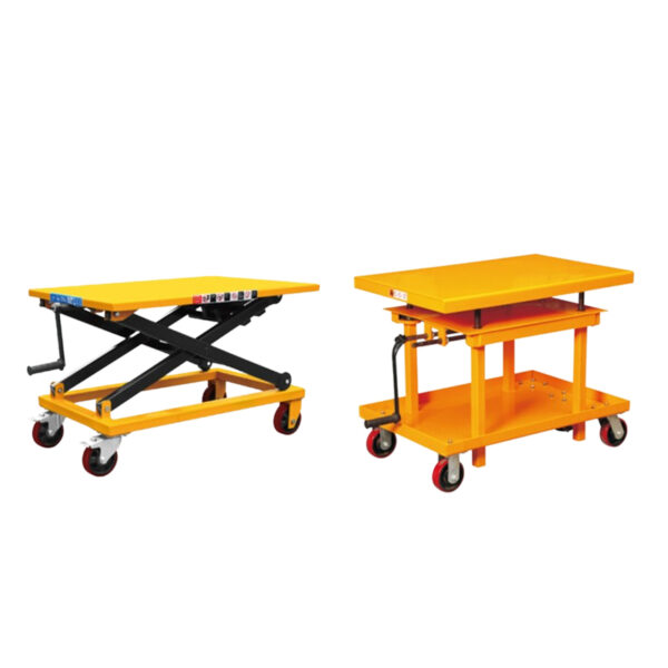 Hand Crank Lift Table Screw Manual Lifting Platform Truck 1000kg