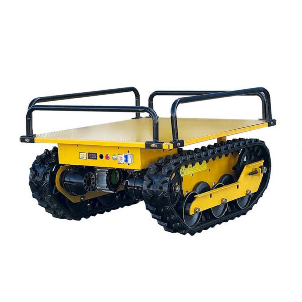 Mini Electric Tracked All-Terrain Transport Vehicle | CE Certified, Remote Control