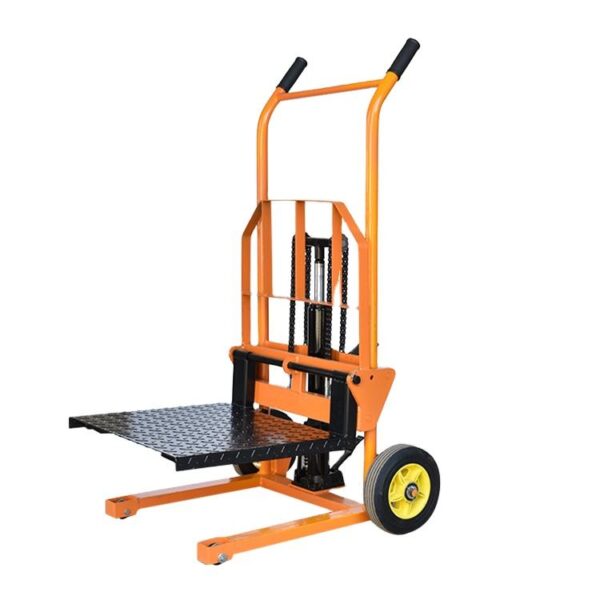 300kg Smart Manual Stacker Hand Trolley | Light Duty Mini Forklift