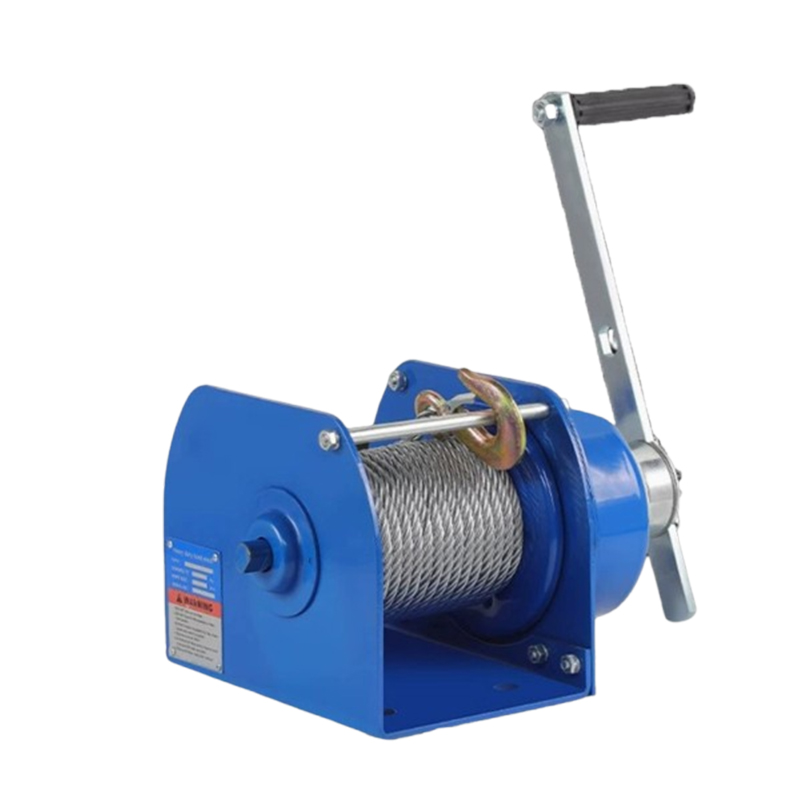 Heavy Duty Self-Locking Hand Crank Winch 0.5T-3T Industrial Manual Pulling Hoist