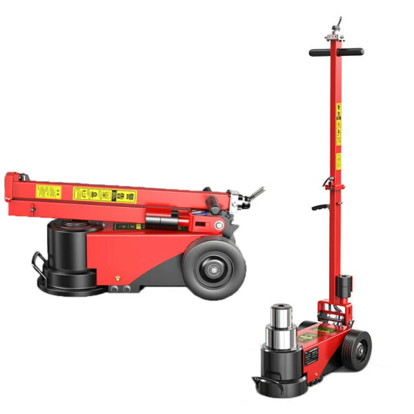 pneumatic floor jack heavy duty 30‑150 ton straight folding air hydraulic truck jack