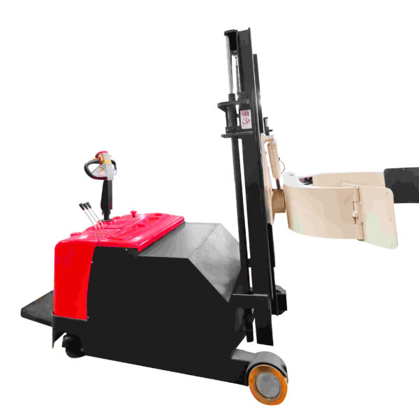 800kg 1000kg Electric Drum Lifter with 360° Tilting | Barrel Tipper & Paper Roll Stacker