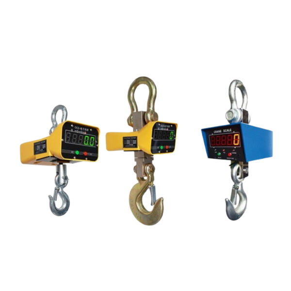 Working Display of Wireless Digital Crane Scale Industrial Lifting Weighing Equipment