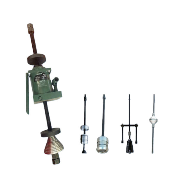 hollow hydraulic jack working scene parts removal