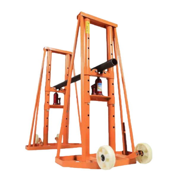 Hydraulic Cable Reel Stand 1.5-10 Ton Portal Cable Drum Unwinding Bracket