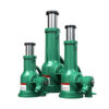 Low‑profile hand crank screw jack self‑locking mechanical gear lifting jack