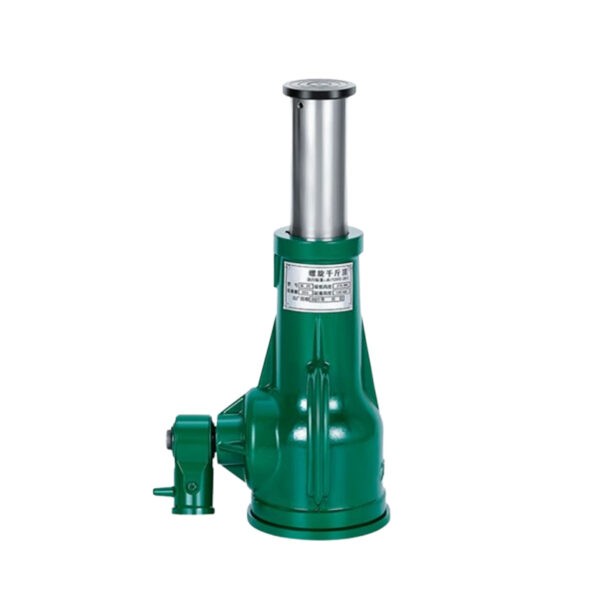Hand crank screw jack internal gear structure and dimension details