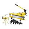 manual hydraulic pipe bender swg integral split type with stand