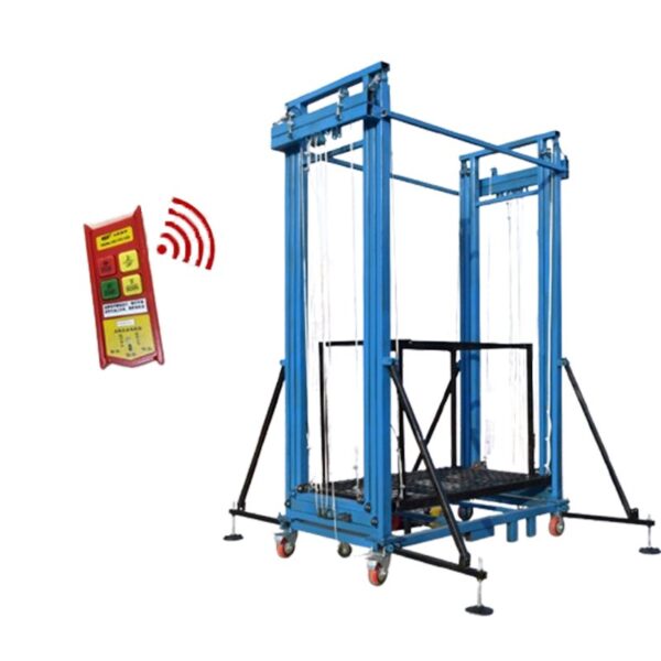 Powerful 2-12m Electric Mobile Scaffold Platform for High-Rise Construction & Maintenance
