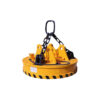 Round suspended lifting electromagnet, industrial crane electromagnetic magnet for scrap steel handling