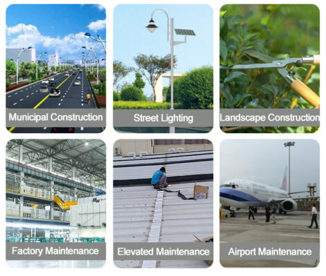 heavy duty platform lift application