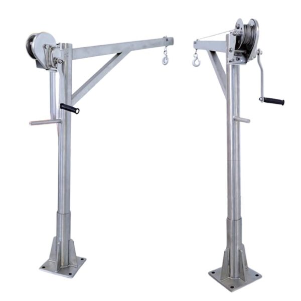 Sleek 300kg–500kg Manual Stainless Steel Crane