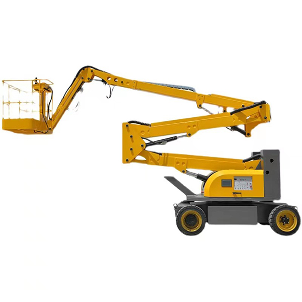 Towable Articulated Boom Lift | Electric Articulating Aerial Lift Platform for Outdoor Maintenance