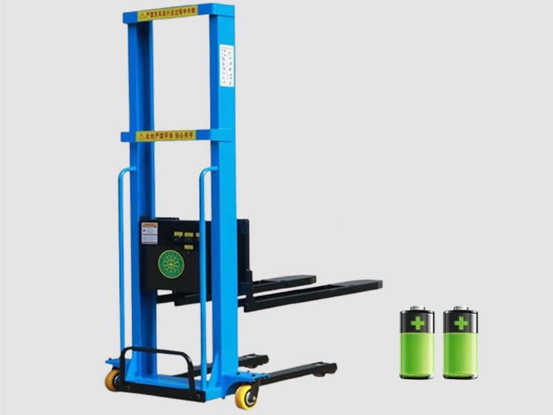 fully electric pallet stacker