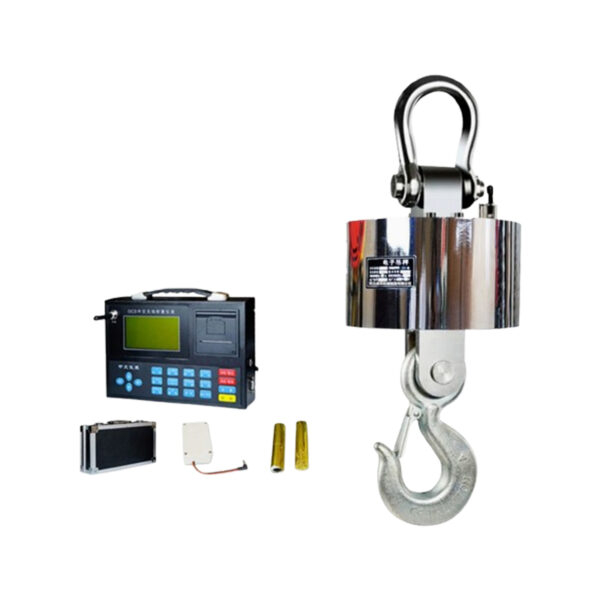 wireless electronic crane scale handheld printer and hook structure