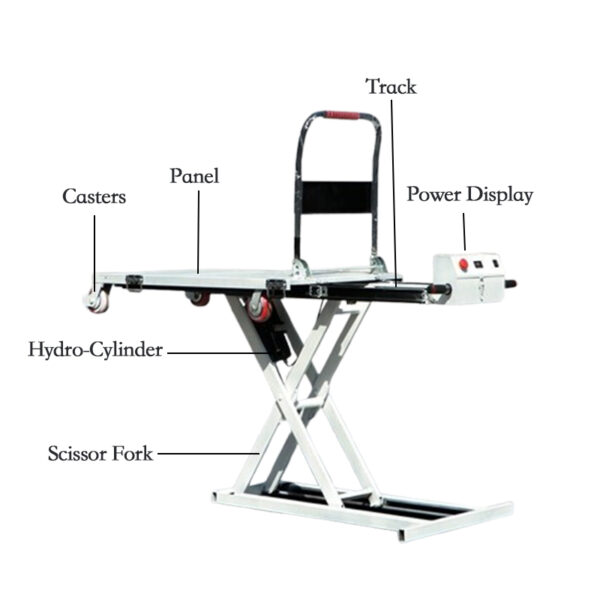 hydraulic table trolley