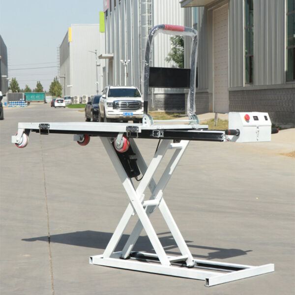 trolley with lifting platform