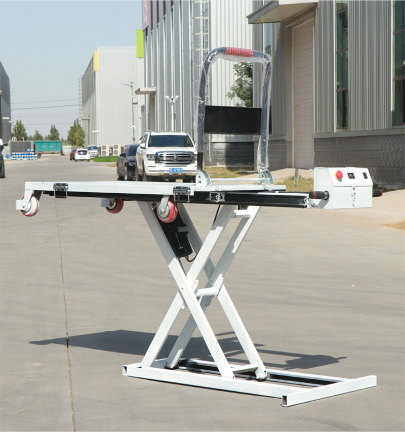 trolley with lifting platform