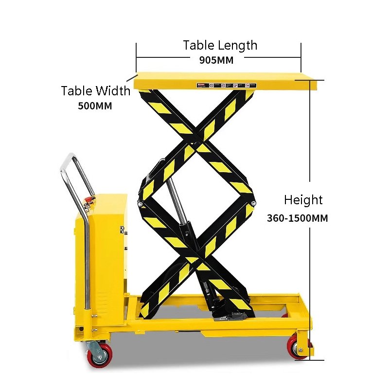 Electric Scissor Lift Trolley for Smooth & Safe Handling - Image 2