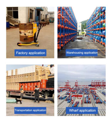 oil drum trolly application